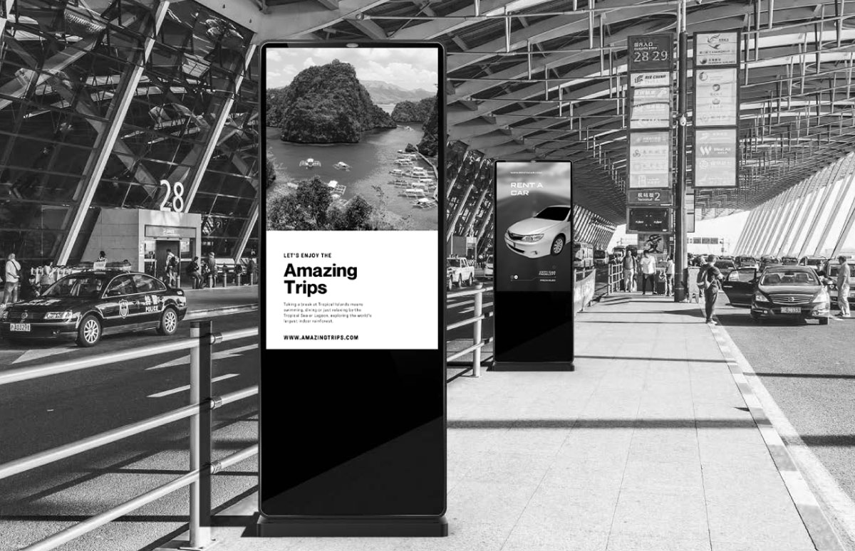 Free-Standing Kiosks