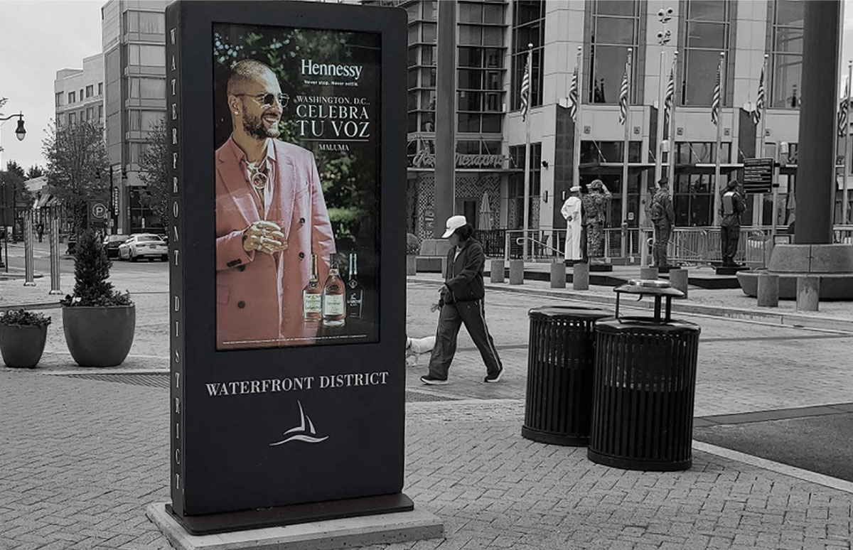 advertising  kiosks