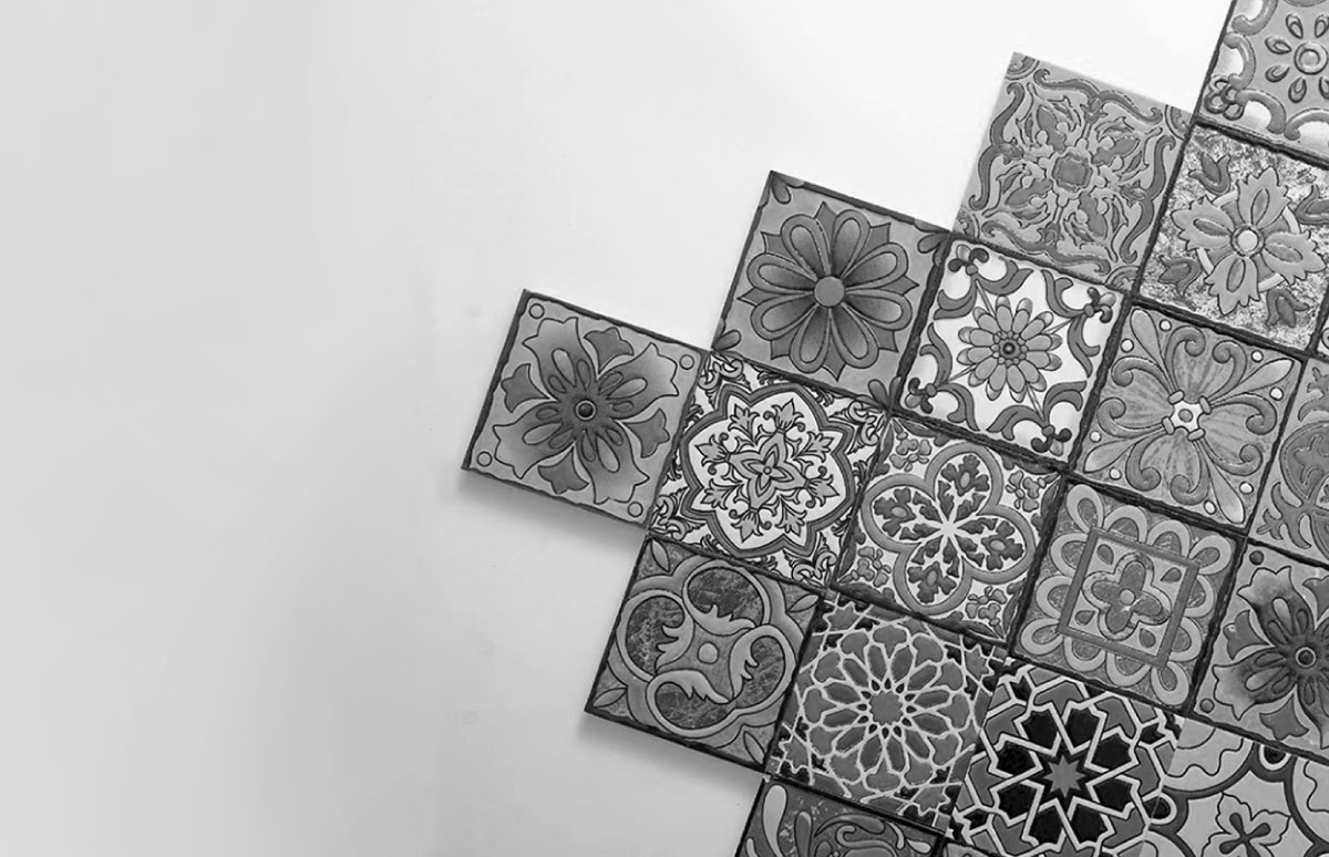 Wood And Tile Printing